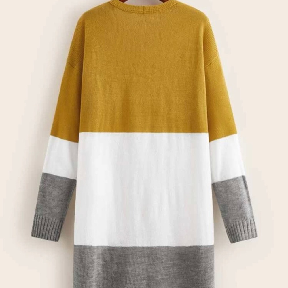 Multi Color Block Cardigan - Picture 2 of 2